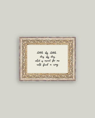 Little By Little Framed Wall Art