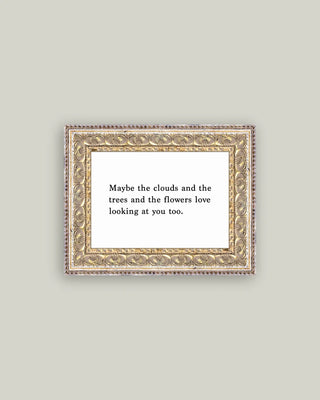 Maybe The Clouds Framed Wall Art
