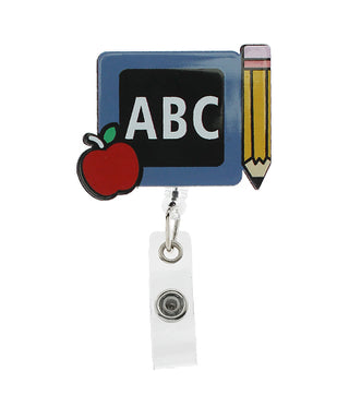Teacher ABC Badge Holder