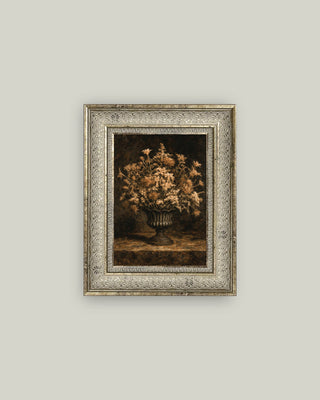 Fall Floral Vase Framed Wall Art