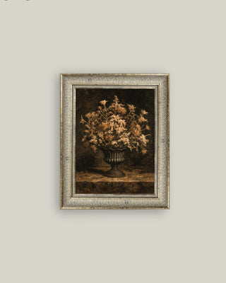 Fall Floral Vase Framed Wall Art