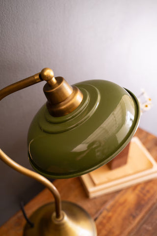 Olive & Brass Table Lamp *online exclusive*