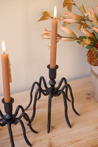 Cast Iron Spider Taper Holder Set *online exclusive*