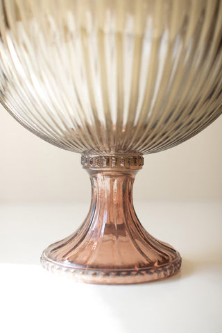 Maren Glass Pedestal Bowl