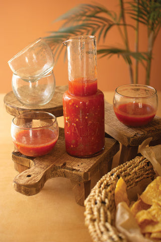 Salsa Set Pitcher & 4 Cups *online exclusive*
