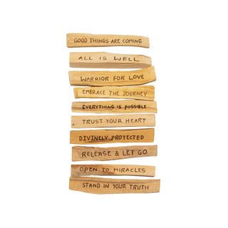 Quoted Palo Santo Wood Sticks