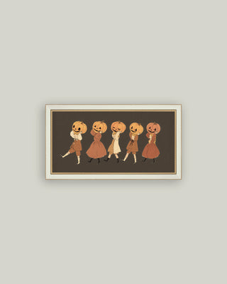 Pumpkin Parade Framed Wall Art - Sold Out For Season