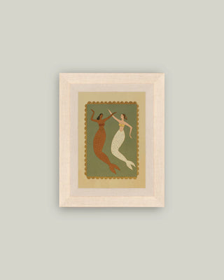 Mermaid Muse Framed Wall Art
