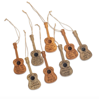 FINAL SALE Mini Wooden Guitar (more styles)