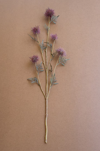 Faux Purple Wildflower Spray