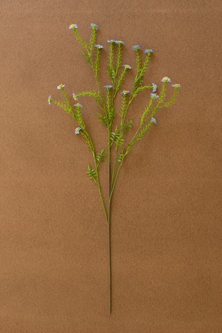 Faux Blue Daisy Spray