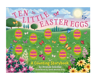 FINAL SALE Ten Little Easter Eggs Book