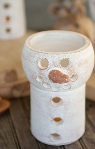 Ollie the Snowman Luminary
