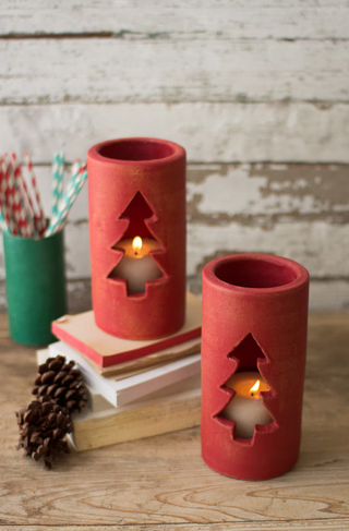 Tree Cut Out Luminary