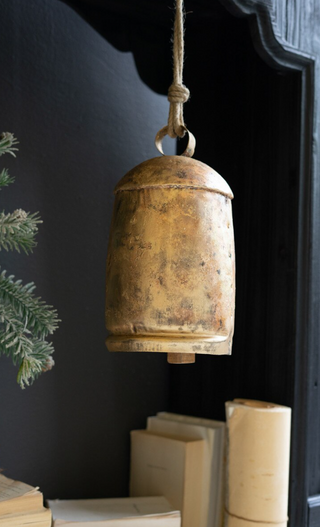 Solid Aged Brass Bell