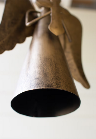 Antiqued Brass Gloria Angel