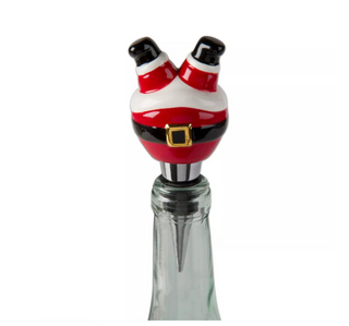 Santa Bottle Stopper