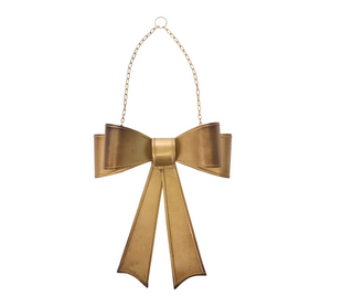 Antiqued Bow Hanger