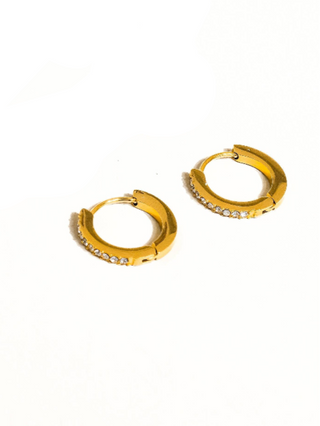 Radiant Claudette Hoops Earring