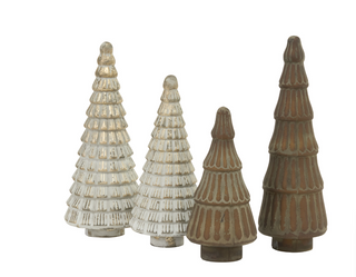 Winter Forest Glass Tree