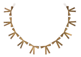 Metal Bow Garland