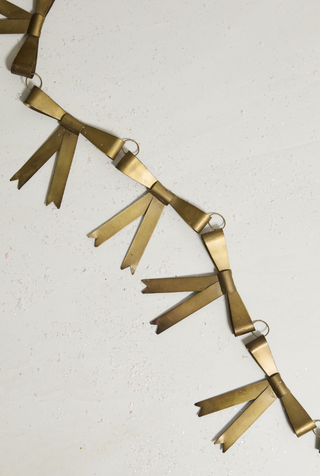 Metal Bow Garland
