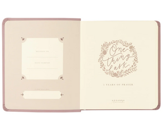 One Thing I Ask | 5 Year Prayer Journal - Mauves