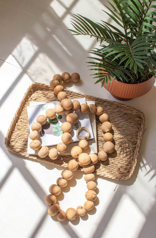 Cedar Grove Chunky Ball Garland