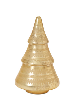 Etched Golden Light Up Tree *online exclusive*