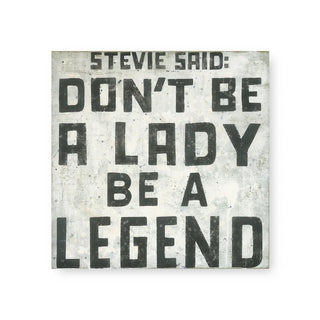 Stevie Said Art Tile