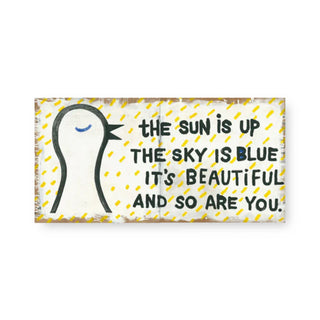 The Sun Is Up Art Tile