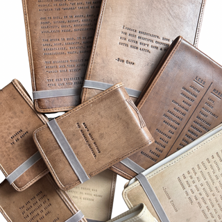Large Leather Journal (More Quotes Available)