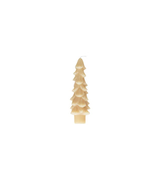 Solid Tree Shaped Taper Candle Single