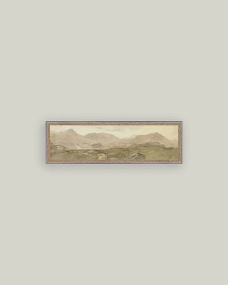 View from the top of Honister Crag Framed Wall Art