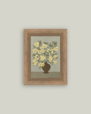 Blooming Vessel Framed Wall Art