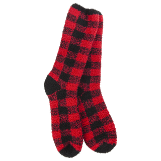 Men's Cozy Plaid Socks