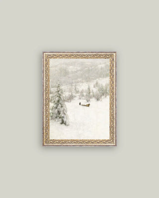 Winter Landscape Framed Wall Art