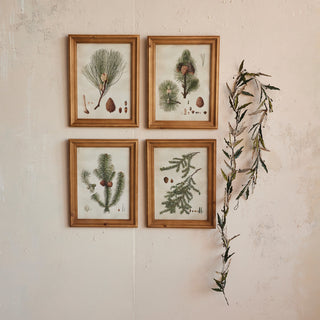 Framed Pine Wall Art