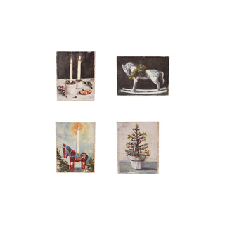 Vintage-Inspired Winter Wall Art
