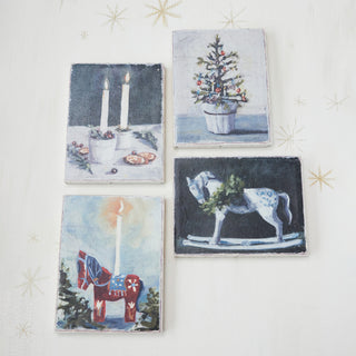 Vintage-Inspired Winter Wall Art