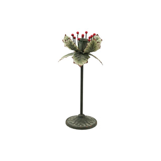 Winter Heirloom Garden Taper Holder