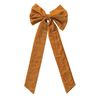 21" Large Clip-On Velvet Bow (3 Colors)