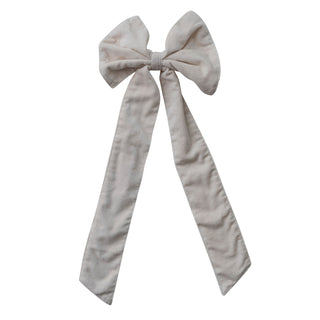 21" Large Clip-On Velvet Bow (3 Colors)