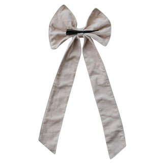21" Large Clip-On Velvet Bow (3 Colors)