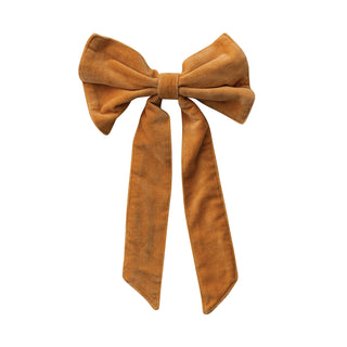 13" Medium Clip-On Velvet Bow