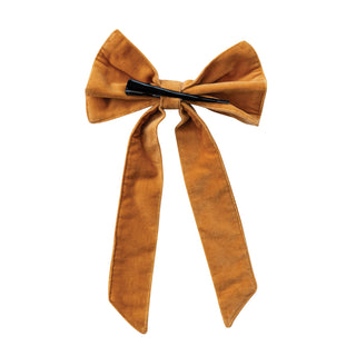 13" Medium Clip-On Velvet Bow