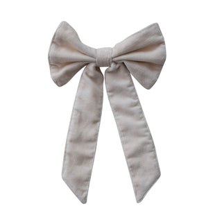13" Medium Clip-On Velvet Bow