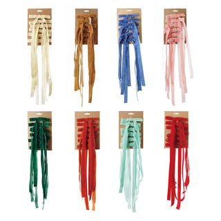 Mini Velvet Clip-on Bows - Set of 6