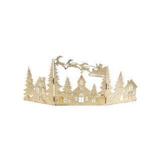 Santa's Village Folding Scene