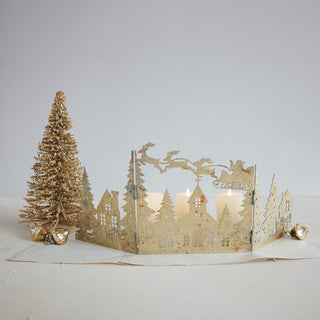Santa's Village Folding Scene